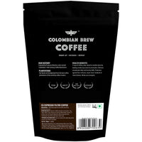 Colombian Brew Arabica Espresso Filter Coffee Powder, Roast & Ground Strong, 100g (Pack of 2)