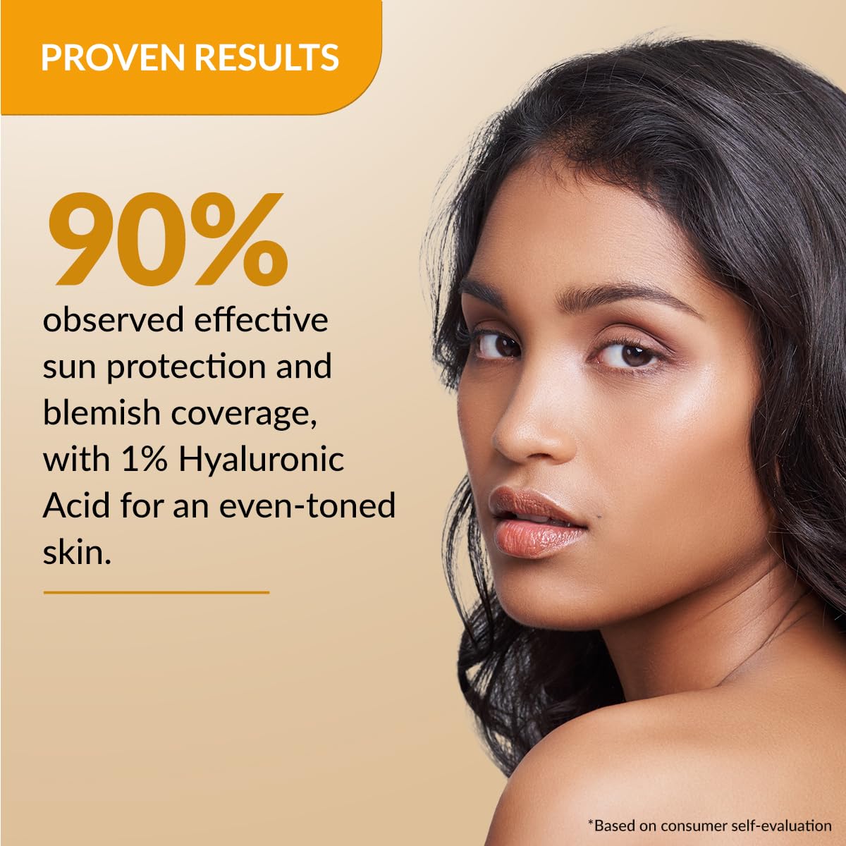 Fixderma Shadow Tinted Sunscreen Deep SPF 50 PA+++ | 1% Hyaluronic Acid & Vitamin E | Brightens & Nourishes the Skin | UVA & UVB Protection | Lightweight | No White Cast | For All Skin Types - 30gm