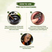 INDUS VALLEY Activated Charcoal Powder for Face Mask, Glowing, Detoxifies, Helps with Digestion Set of 2 Packet (100g*2= 200g)