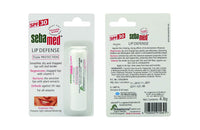 SebaMed SPF 30 Lip Defense Stick, 4.8G And Clear Face Cleansing Foam, 150Ml, Dry Skin