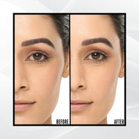 Lakyou Beauty Primer + Matte Compact Powder Foundation 15g, Shade-01 (White Ivory) | All-in-One Primer & Foundation | Lightweight Matte Finish | Long-Lasting | Oil-Control
