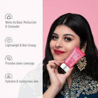 Swiss Beauty Matte Shiny Pearl Water Drop Blemish Long Lasting Balm BB Lightweight, Liquid Foundation, Face Makeup, Shade-03, 40ml