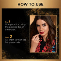 MyGlamm Manish Malhotra Soiree Creamy Matte Lipstick - 08 Empress (Pink Shade) | Long Lasting, Pigmented With SPF 30 & Vitamin E (4.2g)