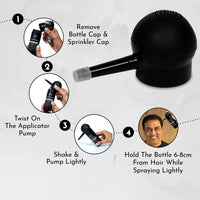 StyleMake Hair Fiber Pump/Applicator For Thin & Fine Hair, Use with StyleMake Thickener, Hair Thickening Fibers (StyleMake Applicator/Pump only)