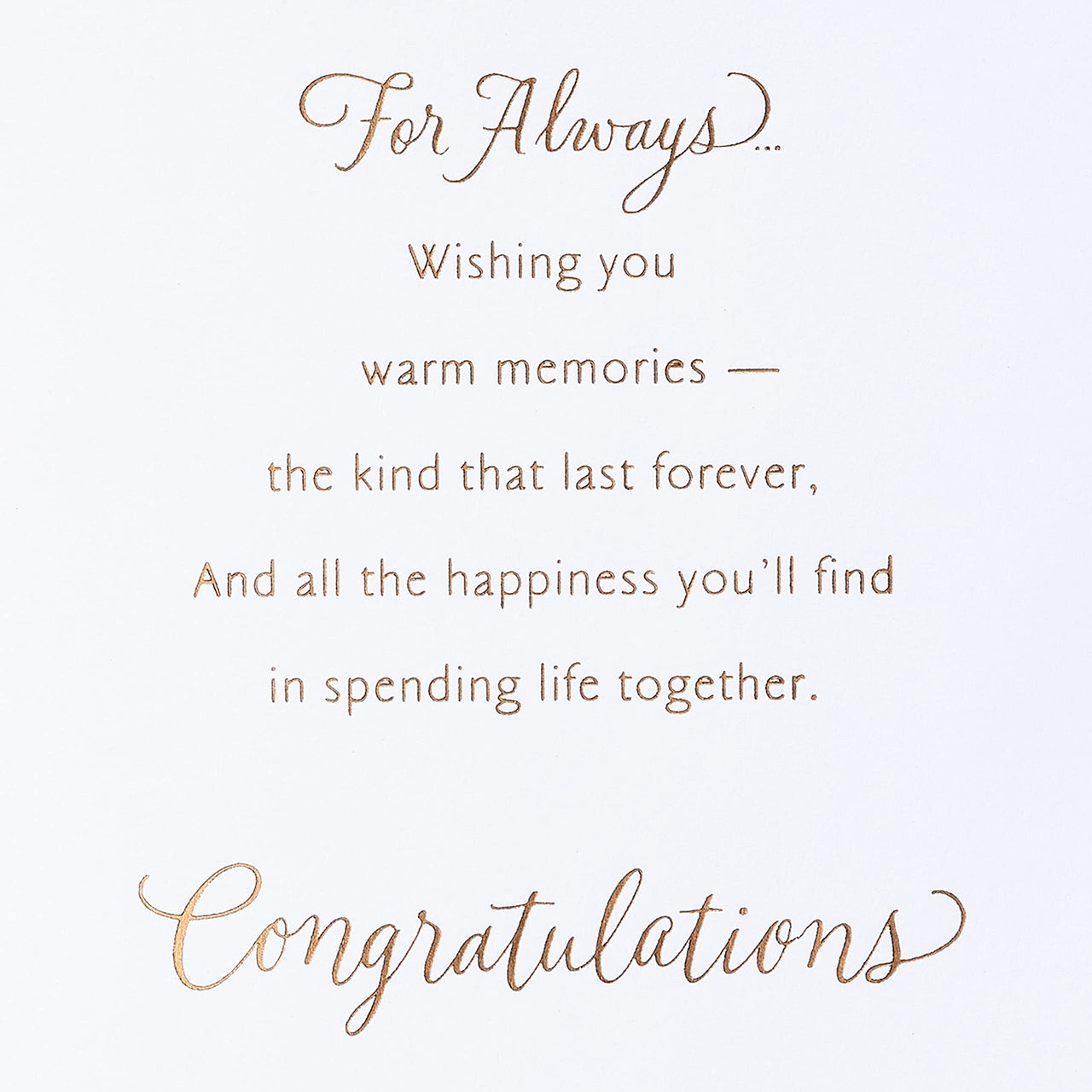 American Greetings Wedding Card (The Happiness You'll Find) Wedding Cake