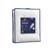 Serta Luxuriously Soft Plush Electric Blanket Fast Heating Cozy Cover, Safety Auto Shut Off Timer, Low EMF, Multi Heat Setting, ETL Certified, Machine Washable, Smoke Grey Throw (50 in x 60 in) 50