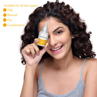 BE SOULFULL 15% Vitamin C Serum with 0.5% Ferulic Acid & 0.5% Vitamin E for Glowing Skin-Skin Brightening Serum-Antioxidant Serum-Reduce Wrinkles & Dark Spots, 30ml / 1.01 Fl Oz