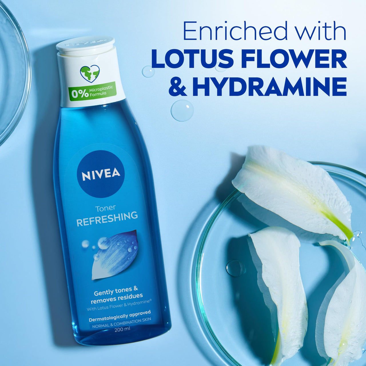 Nivea Visage Daily Essentials Refreshing Toner, 200ml