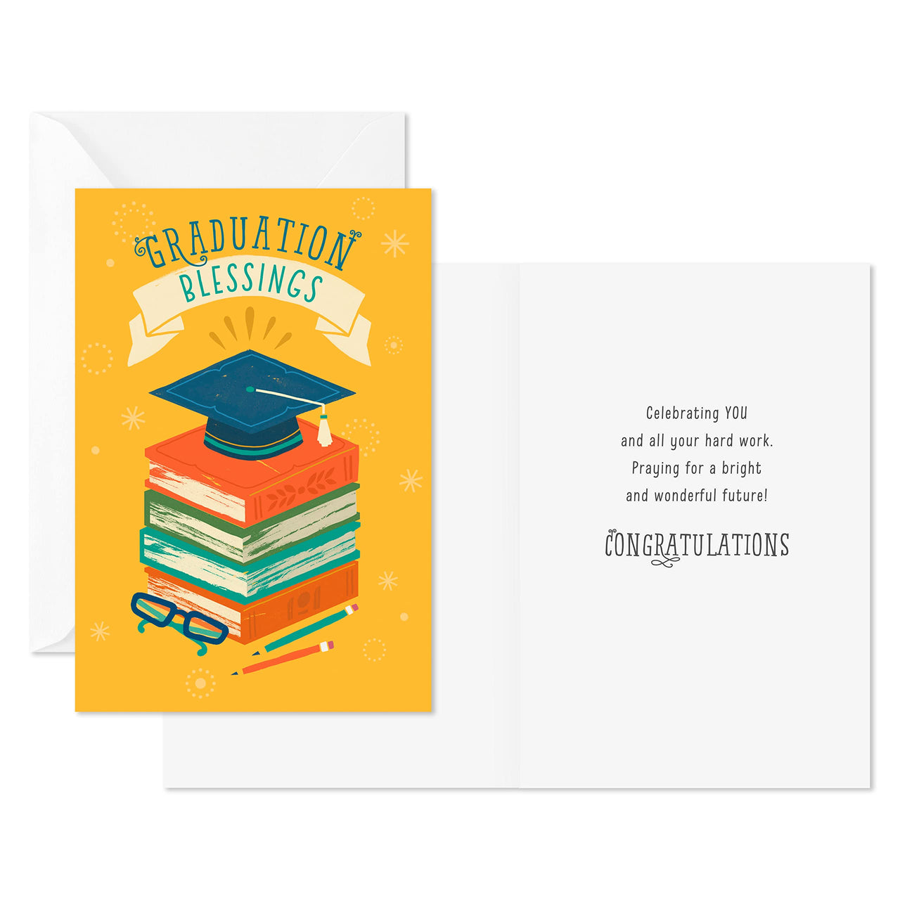 DaySpring Religious Graduation Cards, Blessings (6 Cards with Envelopes) Blessings, 6 Cards with Envelopes