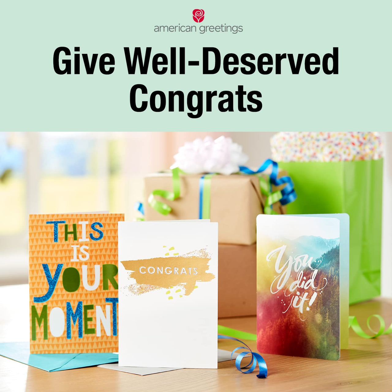 American Greetings Goodbye Card (Congratulations)