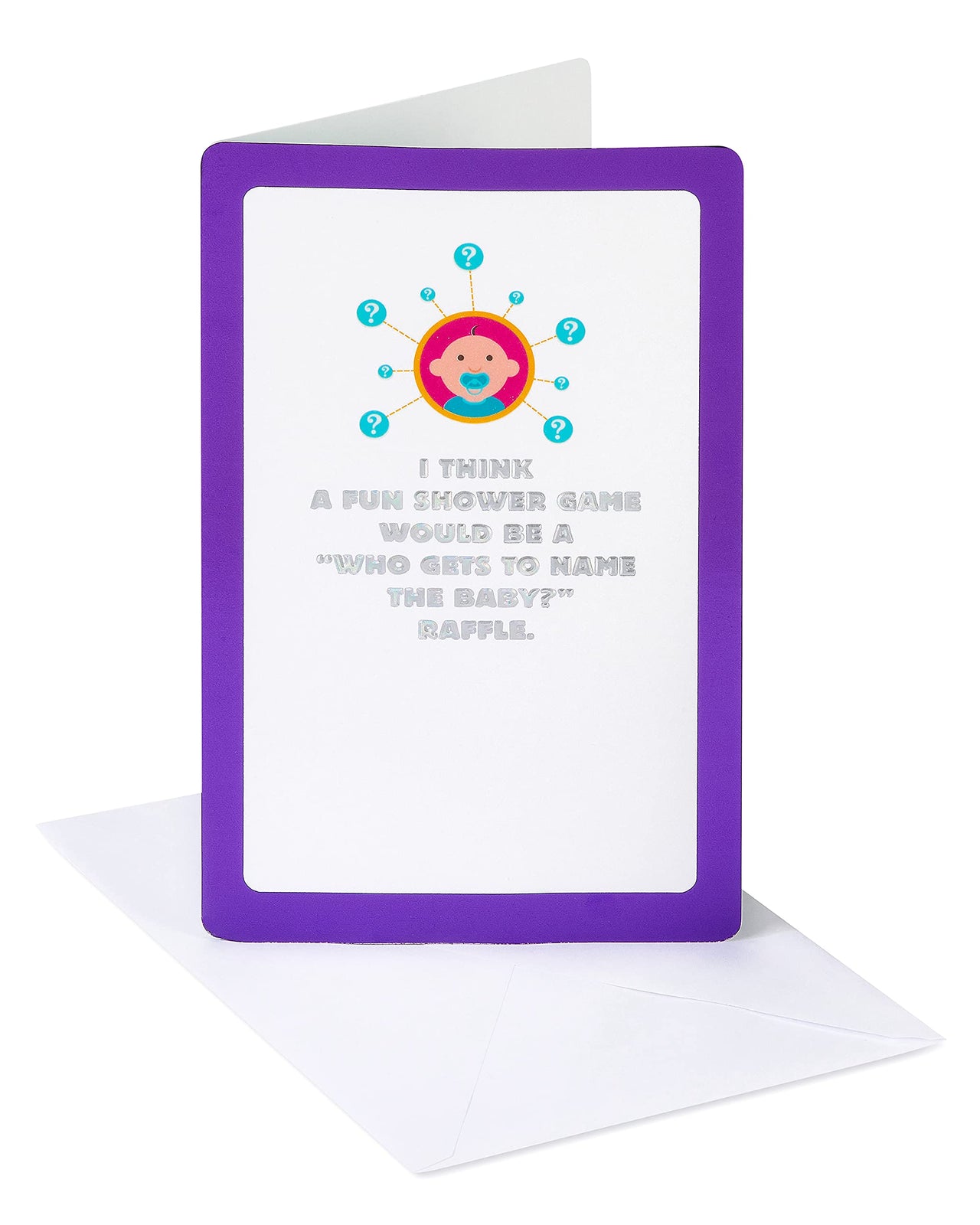 American Greetings Funny Baby Shower Card (Baby Name Game) Baby Name Game