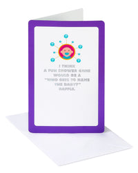 American Greetings Funny Baby Shower Card (Baby Name Game) Baby Name Game
