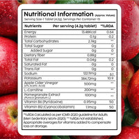 The Plant Fix Plix L-Carnitine ACV Effervescent Tablets Helps To Turn Food Into Energy | 15 capsules, Pack Of 4, 4 count