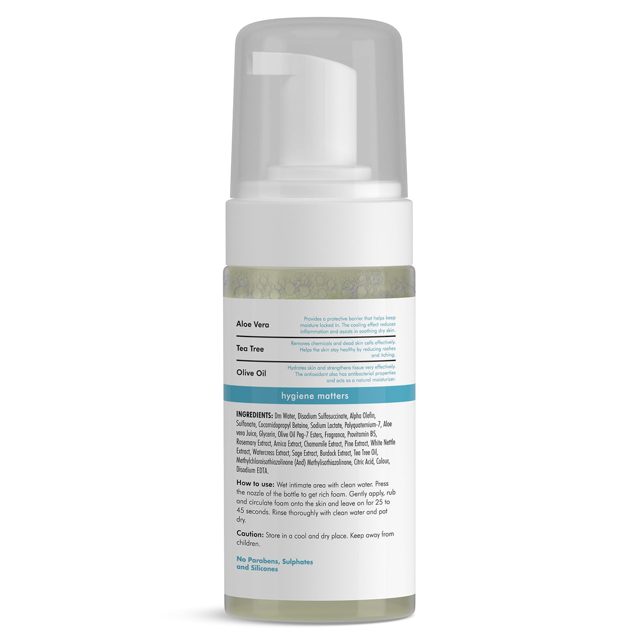 Man Matters Intimate Wash with Aloe Vera, Tea Tree for Men Anti Bacterial, Anti Itch, Anti Odour | Better Private Parts Hygiene| pH Balanced Intimate |120 ml