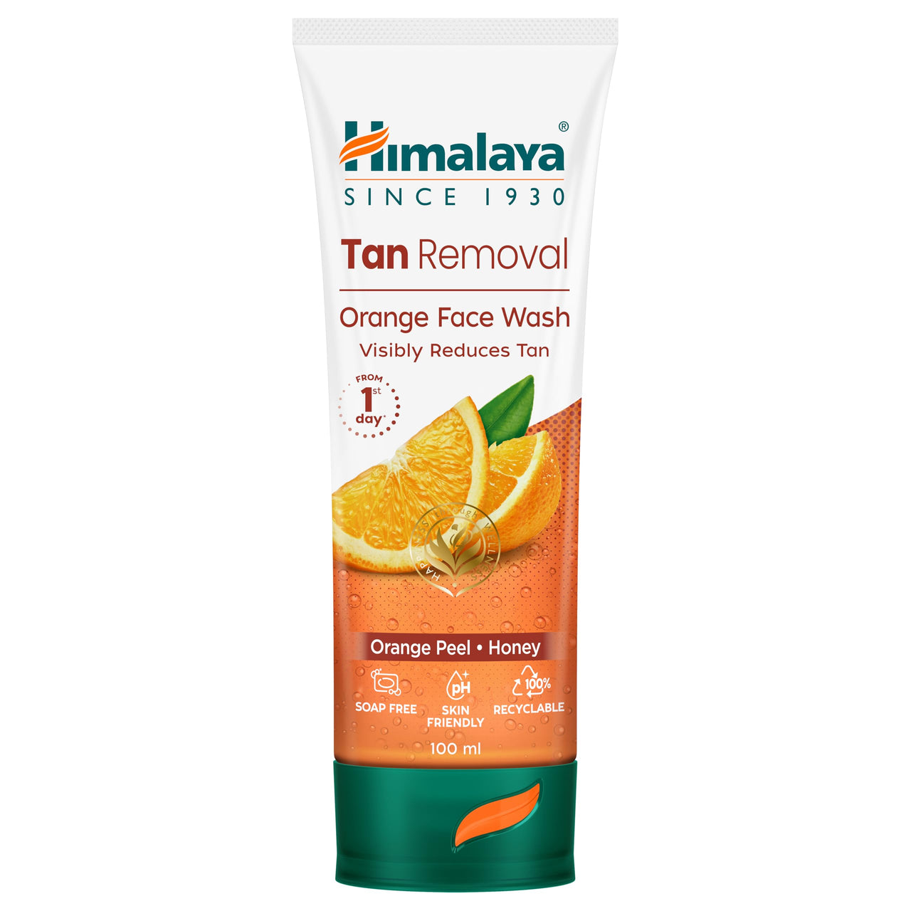 Himalaya Tan Removal Orange Face Wash, 100ml