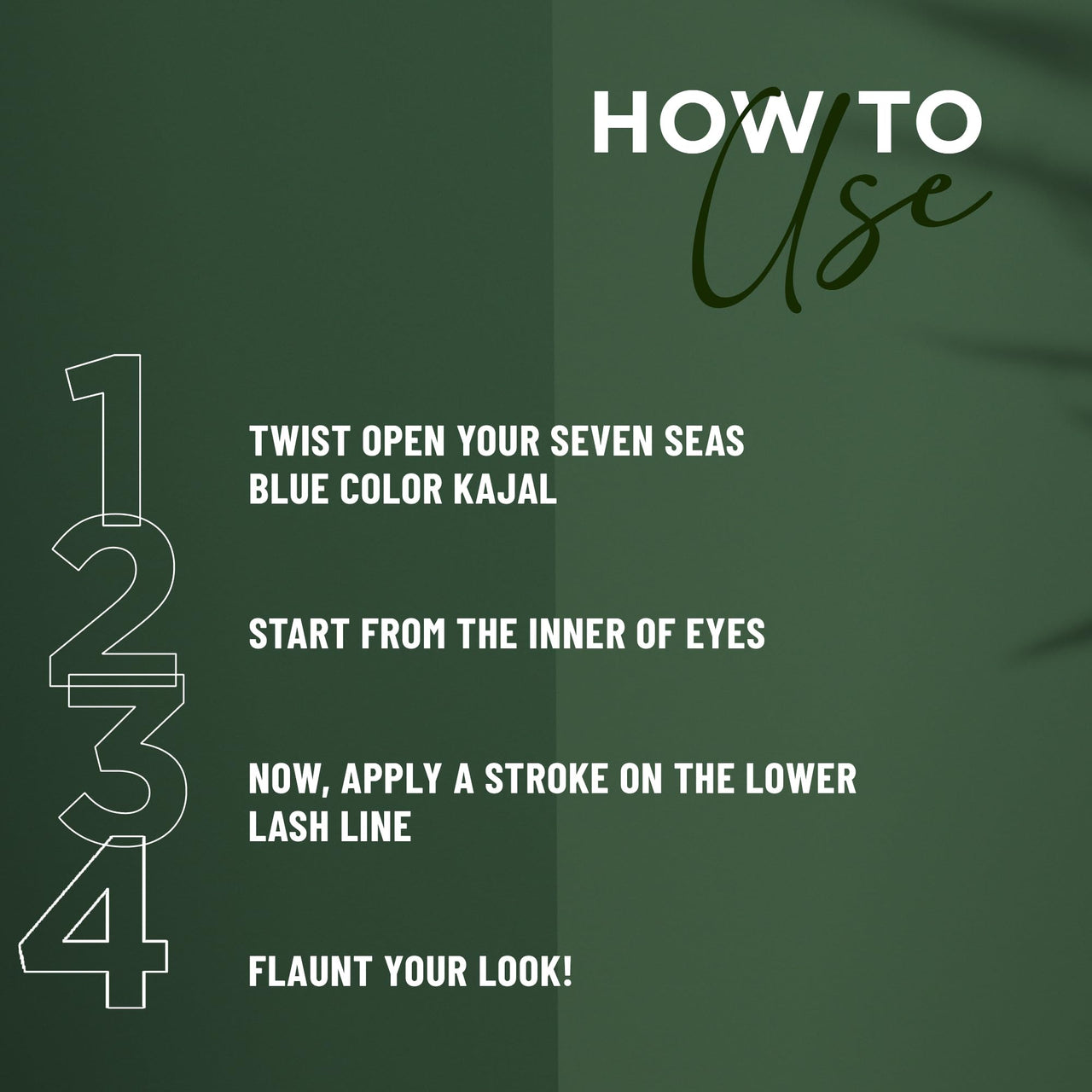 Seven Seas Kajal (Green, 0.35g)