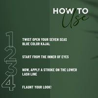 Seven Seas Kajal (Green, 0.35g)