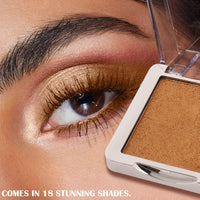 Shryoan Soft And Silky Color Eyeshadow| Shimmer Finish, Highly Pigmented with Mineral Oil | Creative Glam Look Eyeshadow (Shade 01) (5g)