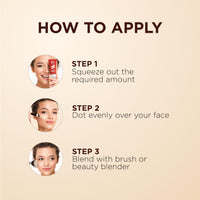 ZM Zayn & Myza Hydra Matte Foundation | Buildable Coverage | Foundation for Face Makeup | Non-clogging, All Skin Types, with Hyaluronic Acid & Niacinamide - (Medium Beige, 30 gm)