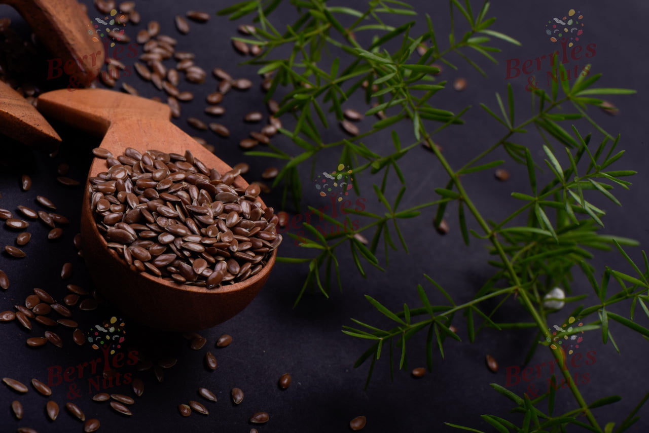 Berries and Nuts Raw Flax Seeds, 1kg