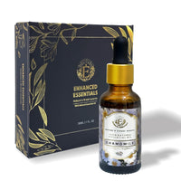 Luxurious CHAMOMILE Essential Oil by Enhanced Essentials|Therapeutic Grade,Organic & Natural |With glass dropper| Ultra Premium and Highly Concentrated Oil for Home Fragrance, Diffusers, Skin care, Aromatherapy, Bath, Massage,Soap and Candle making| 30 ml