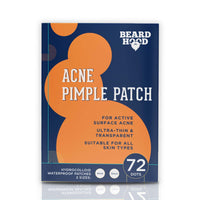 Beardhood Acne Pimple Patch | 72 Hydrocolloid Waterproof Patche and Sotrue Derma Roller For Hair Growth 1 mm with 540 Titanium Needles