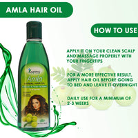 KAZIMA Amla Herbal Hair Oil Ideal For Hair Fall Repair Oil & Hair Fall Controll (100ML) (Pack of 2)