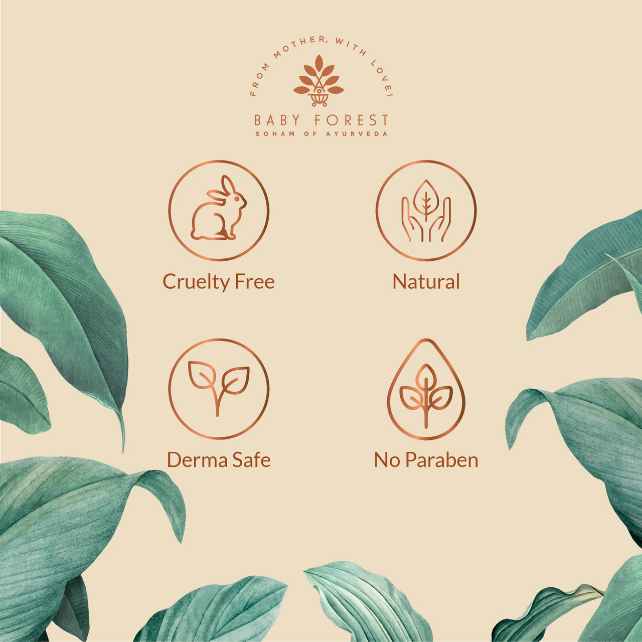 Baby Forest Komal Shwaas Baby Vapour Rub | Baby Rub for Cold & Cough | Natural Chest Rub for Kids | No Paraben | Derma Safe | Cruelty Free | 30gm