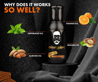 Urbangabru Hair Comb Aqua Wax - The Devil Edition - 260 ML & Beard Oil 30 ML - Men's Grooming Combo Kit