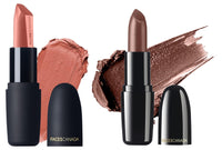 FACESCANADA Weightless Matte Lipstick - Buff Nude 05 (Brown), 4.5G, Weightless Creme Finish Lipstick - Sweet Mocha 22, 4G