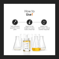 Minimalist SPF 30 Hair Serum for Frizzy Hair With Keratin, Argan Oil & Ceramides | Heat Protection, Smoothens & Protects From UV | Lightweight Leave-In for Women & Men | 50 ml