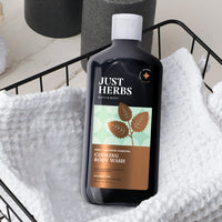Just Herbs Deep Cleansing Cooling Body Wash 300 ml & Just Herbs Under Arm Roll On Deodorant - 50 ml Combo