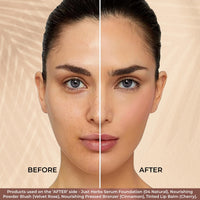 Just Herbs Nourishing Pressed Bronzer Liquorice + Cica for Face Makeup 3.5g (Honey, 3.5)