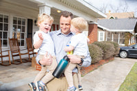 Simple Modern Marvel Water Bottle with Straw Lid Vacuum Insulated Stainless Steel Metal Thermos | Gifts for Women Men Reusable Leak Proof Flask | Summit Collection | 32oz Captain America Shield 32oz Water Bottle Marvel: Captain America Shield