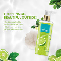 Olivia Body Wash, Skin Soothing Gel Wash With Aromatic Kaffir 250Ml - Free From Paraben, Silicone, Harmful Chemicals