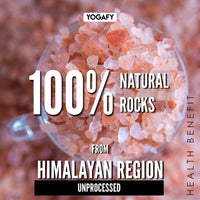 YOGAFY - Epsom Bath Salt Crystals (250 gm) || DETOX SPA || Muscle Relief Body Soak with Epsom Salt Crystals- Deep Soaking Body Aches, Muscle Pain, Joint Soreness and Tired Muscles | Pet Jar Pack |