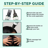 ORGATRE Hair Growth Oil - 100ml | Anti Hairfall & Hair Regrowth | 28 Natural Ingredients with Bhringraj & Brahmi | Paraben, Sulfate & Mineral Oil Free | Stronger, Thicker Hair for Men & Women