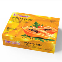 NutriGlow Papaya Fruit Facial Kit for Men, Women for Glowing Skin (260 Gram - 10 ml)