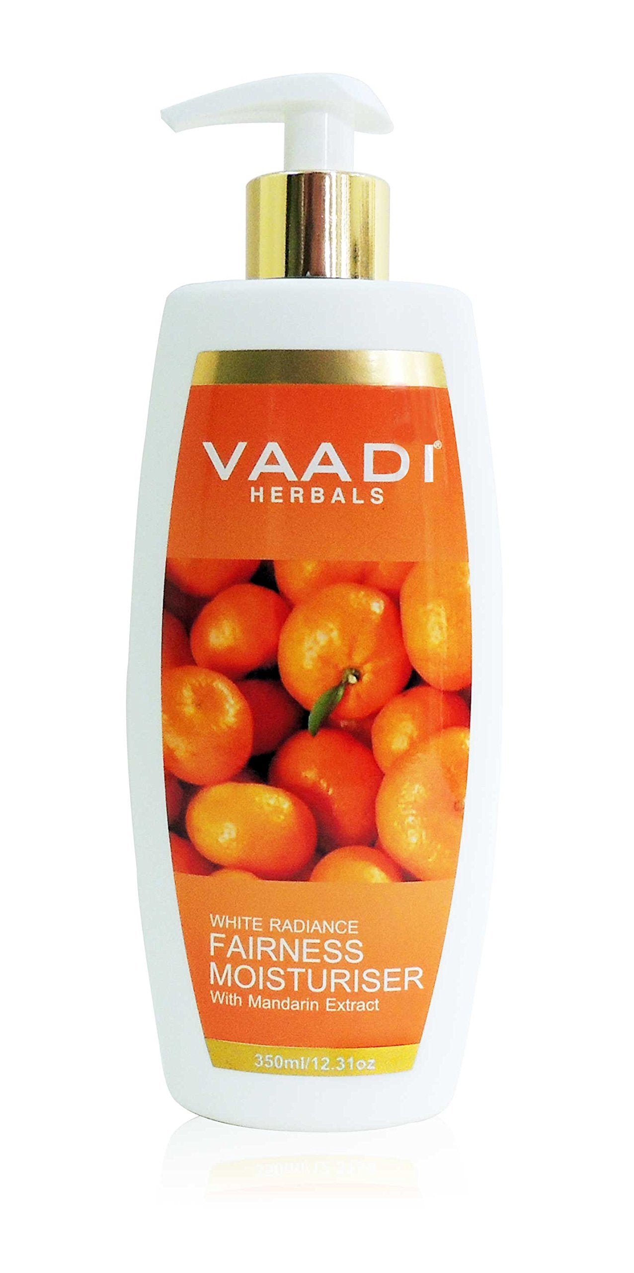 VAADI HERBALS Fairness Moisturiser Lotion With Mandarin Extract (350 ml)