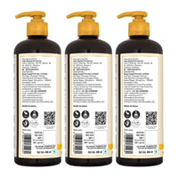 WOW Skin Science Ubtan Body Lotion|All skin type|Anti-Tanning & Smoothening Care|with Saffron Extract, Sandalwood Oil|400mL|Pack of 3