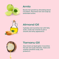 Tikitoro Kids Nourishing Hair Oil, 100% Vegan with Bringha, Amla, Olive, & Argan, Promotes & Conditions Hair Growth & Scalp, Non-sticky, Non-smelly & Non-greasy, No Paraben & Sulphate (150 ml)