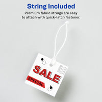 Avery Printable Blank Square Gift Tags with Sure Feed, 1.5