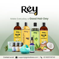 Rey Naturals Magnesium Oil Spray For Feet | Magnesium Oil For Full Body Relax & Joint Care | Massage Oil For Pain Relief | Magnesium Oil For Feet, Better Sleep, Cramp Relief | Pain Relief Oils - 100ml