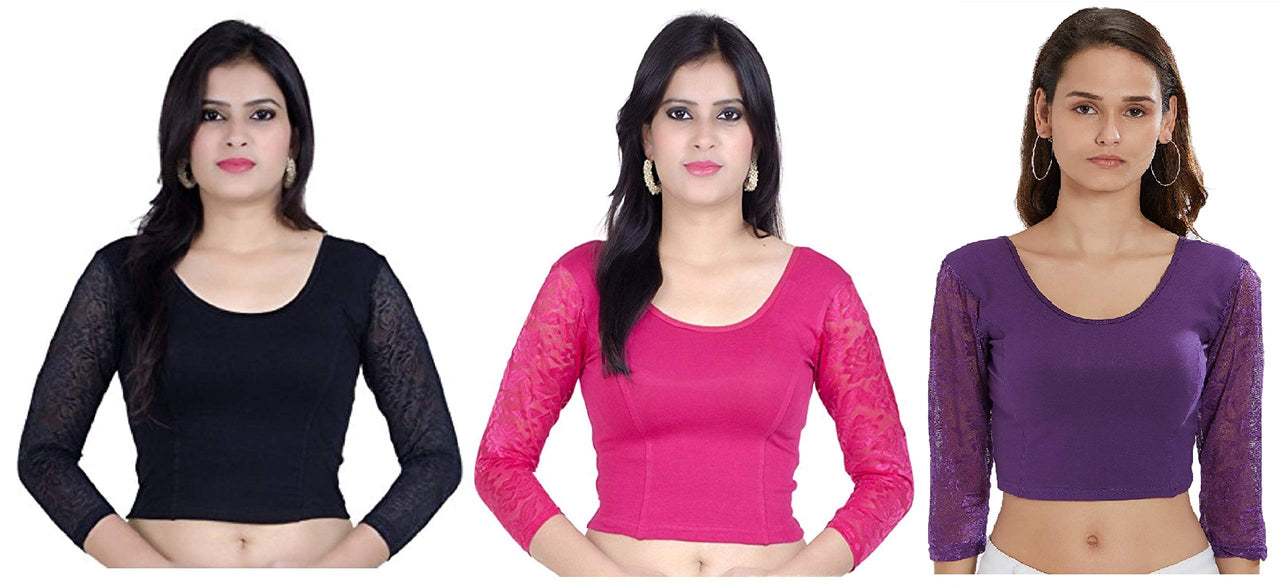 Fressia Fabrics Womens Cotton Readymade Blouse