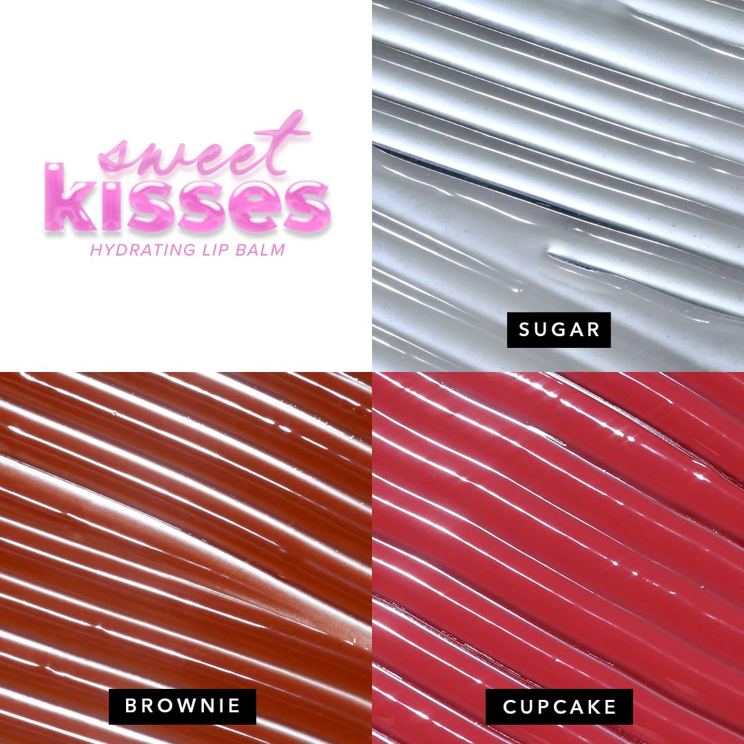 SIMPLYNAM Sweet Kisses Hydrating Lip Balm - Cupcake (Pink)| Vegan| Hydrating| Jojoba Oil| 3-In-1 Formula