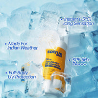 Sotrue Cooling Body Gel Sunscreen with 2% MGA, 100ml | Instant -5°C Cooling with SPF 50+ PA+++ | 2% Niacinamide & Cica | No White Cast | Lightweight & Hydrating | For All Skin Types