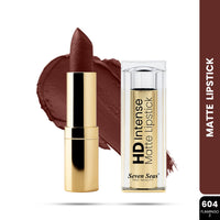 Seven Seas HD Intense Matte Lipstick | Non-Transfer | Lipstick For Women (604-Flamingo2, 3.5G)