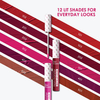 Blue Heaven Non Transfer Lip Color | Liquid lipstick Waterproof & Smudge Proof | Intense Pigment | Long-Lasting upto 8hr | Matte Finish with Hydrating Formula | 102 | 3GM