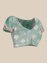 Pandadi Saree Women's  Arasi Soft Tissue Banarasi Silk Dharmavaram Pattu Saree With Unstiched Blouse Piece