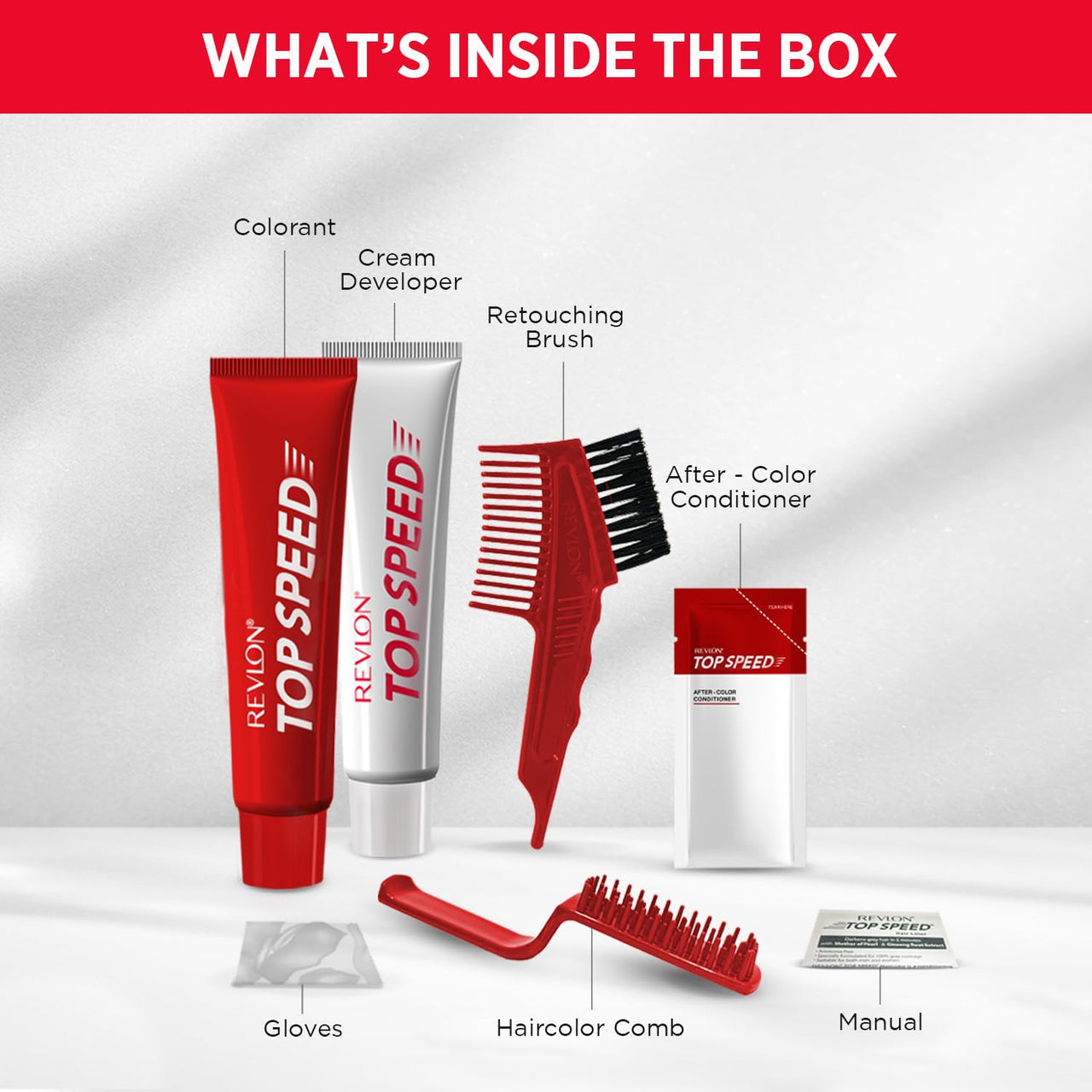 Revlon Top Speed Hair Color - Men -Natural Brown 60M